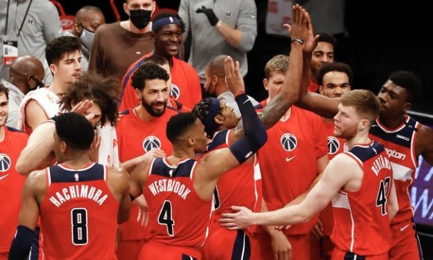 Wizards pull off impressive upset over Nets, while Deni Avdija sits in fourth quarter