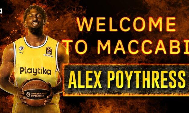 Alex Poythress joins Maccabi Tel Aviv