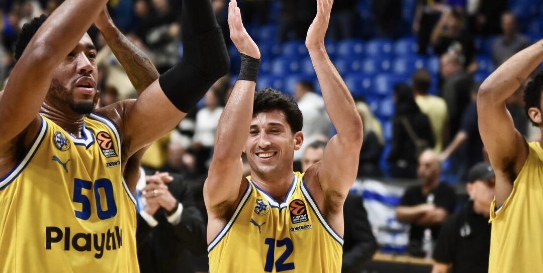 Maccabi Tel Aviv downs Baskonia 93-79 to keep winning streak intact