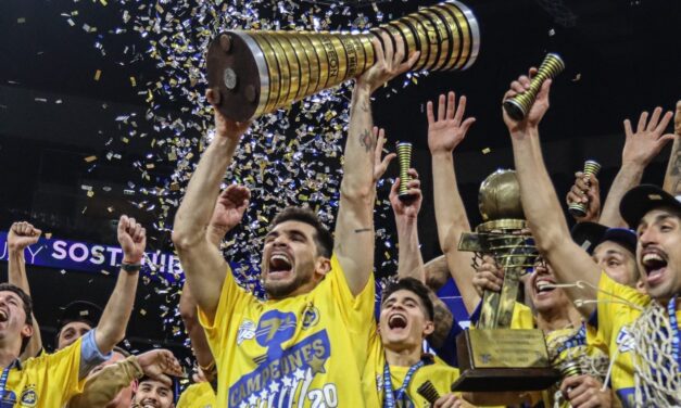 From one Yellow & Blue to another: Hebraica y Macabi wins Uruguayan title while Maccabi Tel Aviv opens semifinal series
