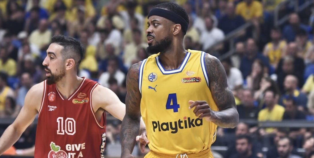 Maccabi runs away with win over Hapoel to take 1-0 Derby Finals series lead
