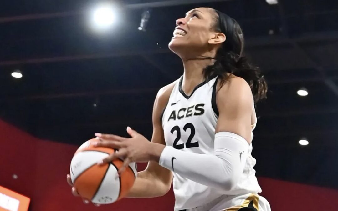 Wilson lulls Dream to sleep in record performance for Aces