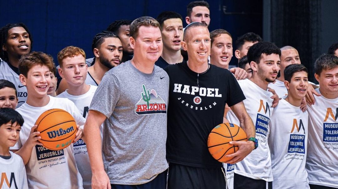 Arizona hoopsters wow local youth as Israel trip a hit in Jerusalem