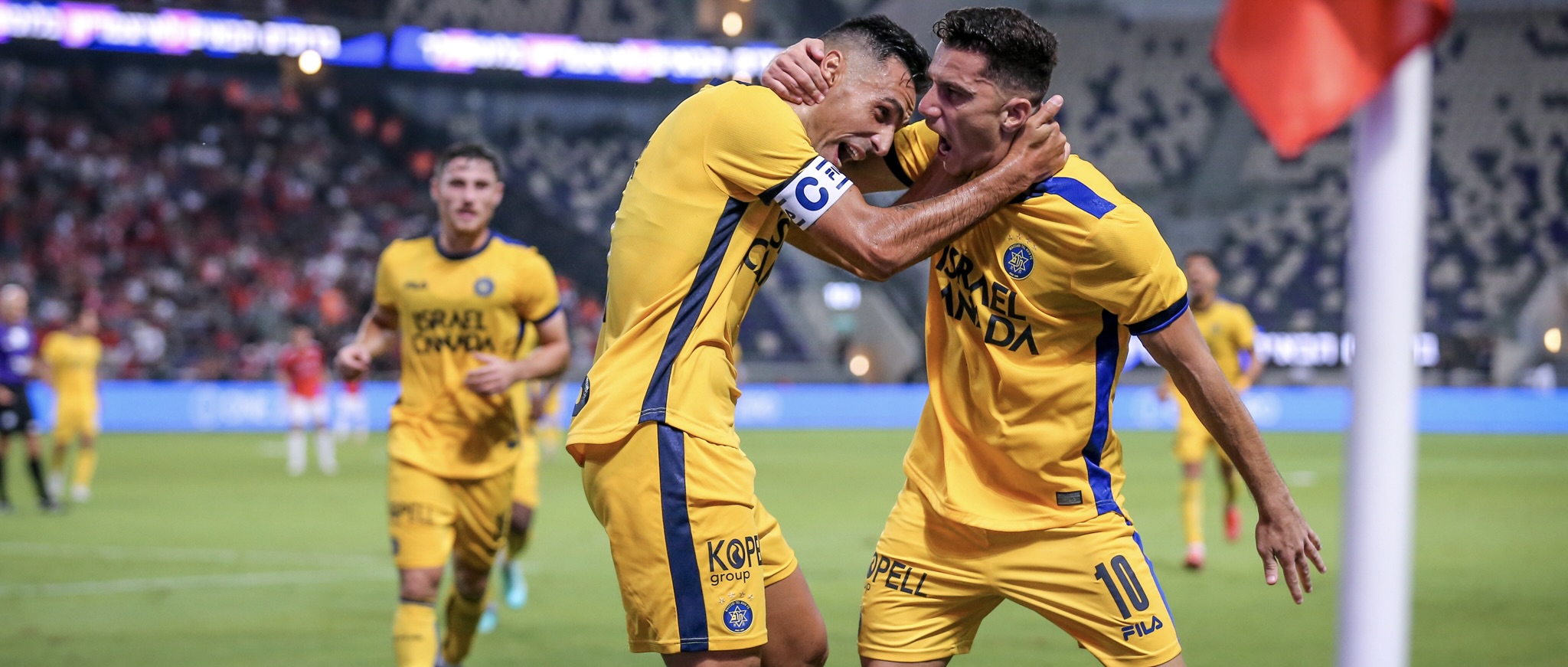 Maccabi paints Tel Aviv Yellow & Blue after derby drubbing of Hapoel