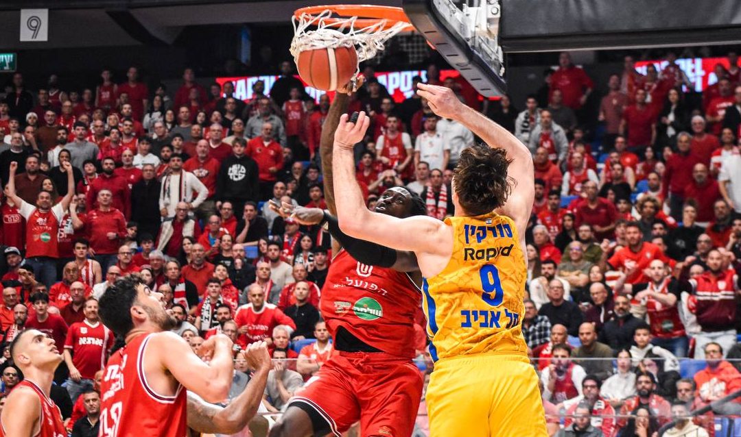 Tel Aviv is painted red after Hapoel’s 76-70 win over Maccabi in derby highlights round 18 games