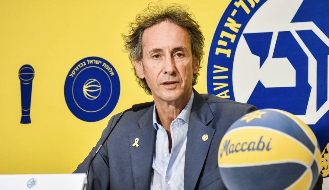 יוקובאיטיס, התקציב והתמיכה בישראל: קלאודיו קולדבלה הוצג במכבי תל אביב