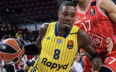 Maccabi takes Tel Aviv Derby 103-90 over Hapoel to pick up first Euroleague win
