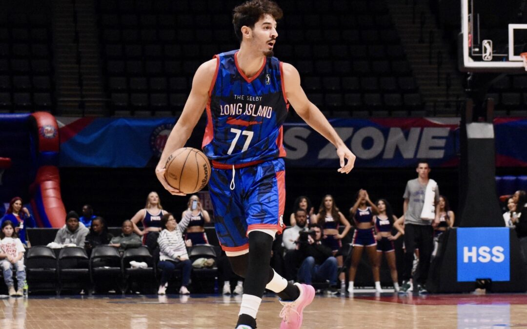 שורף את ליגת הפיתוח: 21 נקודות לבן שרף בניצחון הלונג איילנד נטס