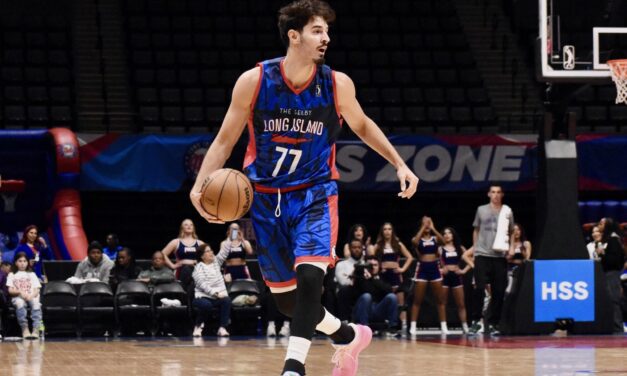 שורף את ליגת הפיתוח: 21 נקודות לבן שרף בניצחון הלונג איילנד נטס