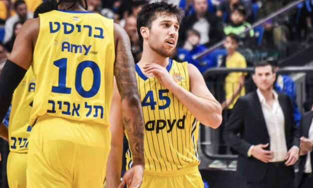 ציוני השחקנים בניצחון של מכבי תל אביב על הפועל העמק