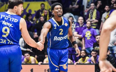 Jimmy Clark takes his game to the next level as Maccabi Tel Aviv visits Olympiacos, Hapoel Tel Aviv takes on Anadolu EFES, Holon and Jerusalem also in European action
