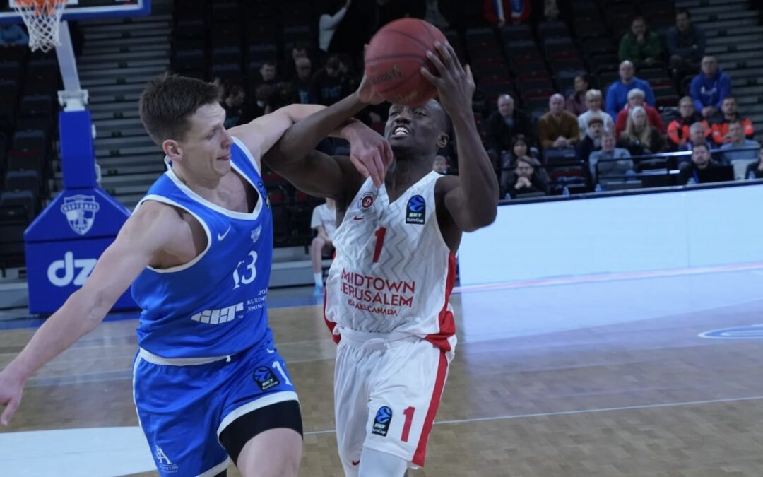 Hapoel Jerusalem falls to Neptunas in EuroCup play, Holon comes up short against Le Mans in BCL action