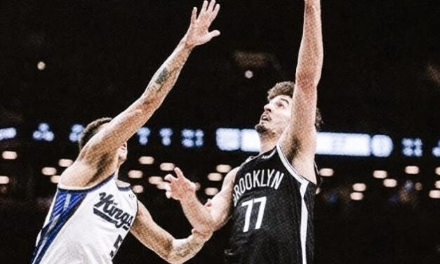 שורף את ה-NBA: השיא שקבע בן שרף בניצחון ברוקלין, והאורח המפורסם