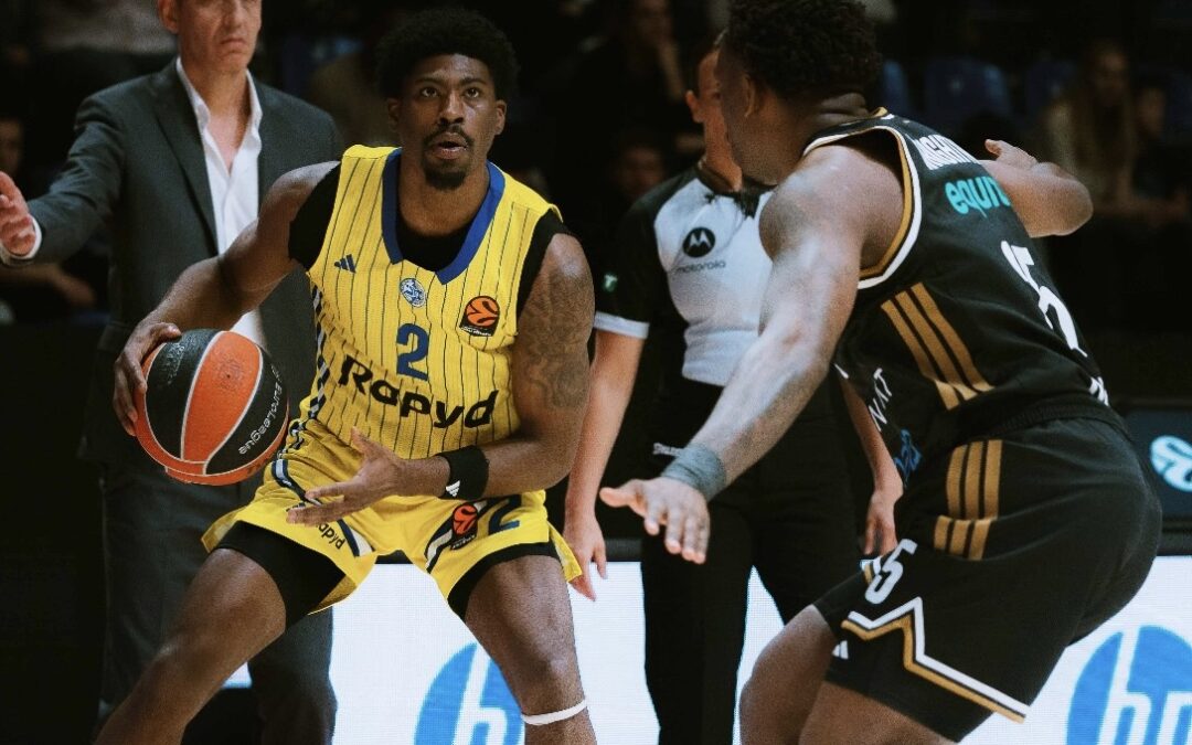 Maccabi Tel Aviv get by Dubai 104-100 in overtime to stay in Play In race