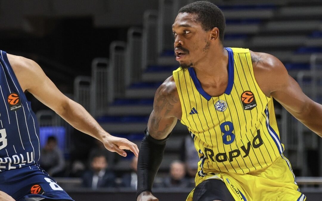 Walker answers critics with all world performance in Maccabi Tel Aviv’s victory against Anadolu EFES