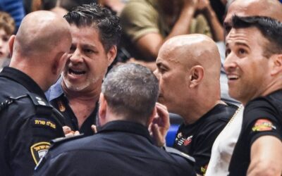 Hapoel Tel Aviv and Hapoel Jerusalem semifinals game one suspended after Iran missiles rain down on Israel
