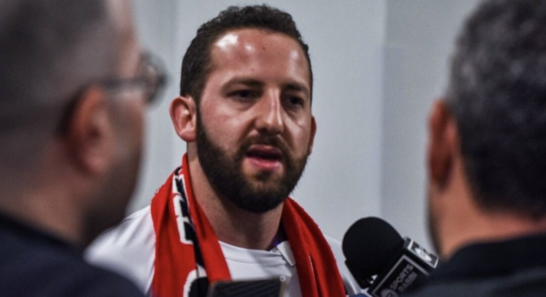 Hapoel Jerusalem owner Matan Adelson talks about the Israel Basketball Association court decision to replay game one