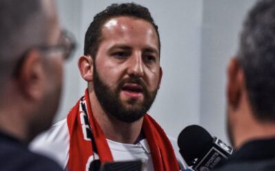 Hapoel Jerusalem owner Matan Adelson talks about the Israel Basketball Association court decision to replay game one