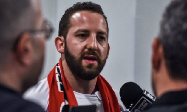 Hapoel Jerusalem owner Matan Adelson talks about the Israel Basketball Association court decision to replay game one