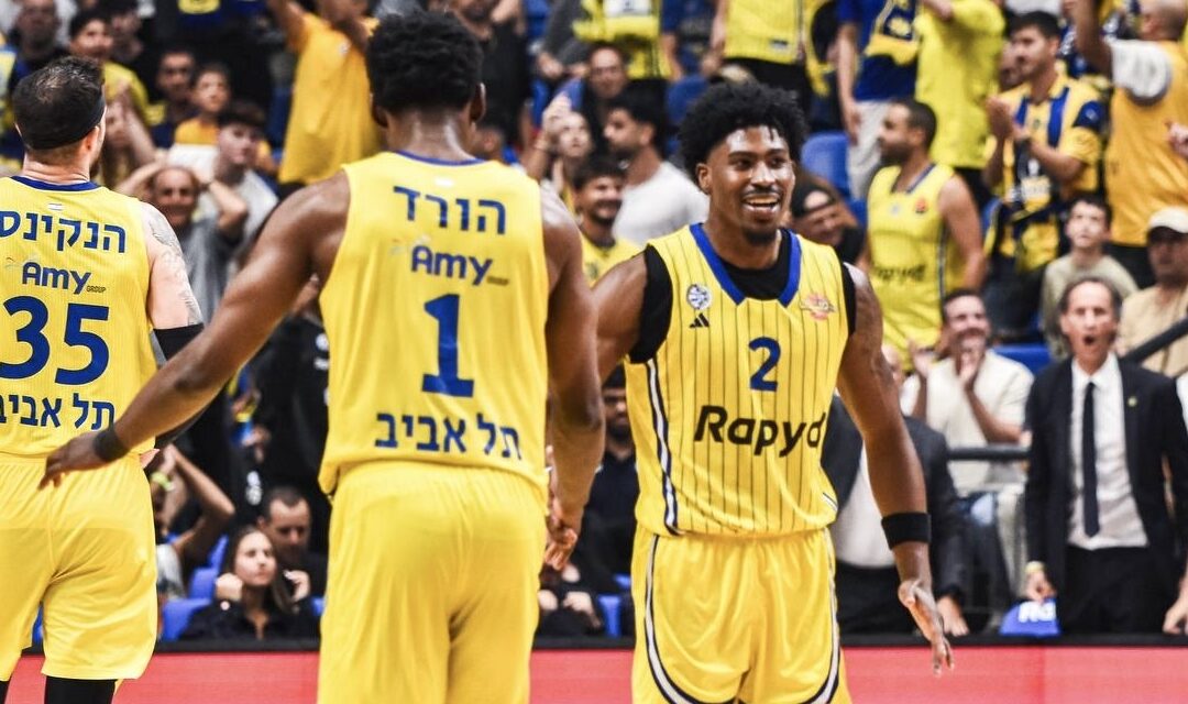 Clark and Hoard help Maccabi take 1-0 lead over Hapoel in Tel Aviv Derby Championship series