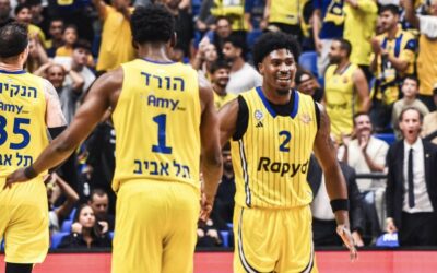 Clark and Hoard help Maccabi take 1-0 lead over Hapoel in Tel Aviv Derby Championship series