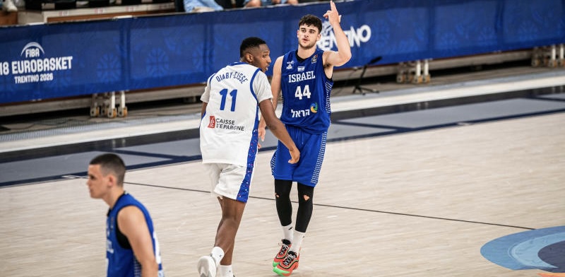 Israel Defeats France 91–77 at the FIBA U18 European Championship, Secures Top Spot in the Group