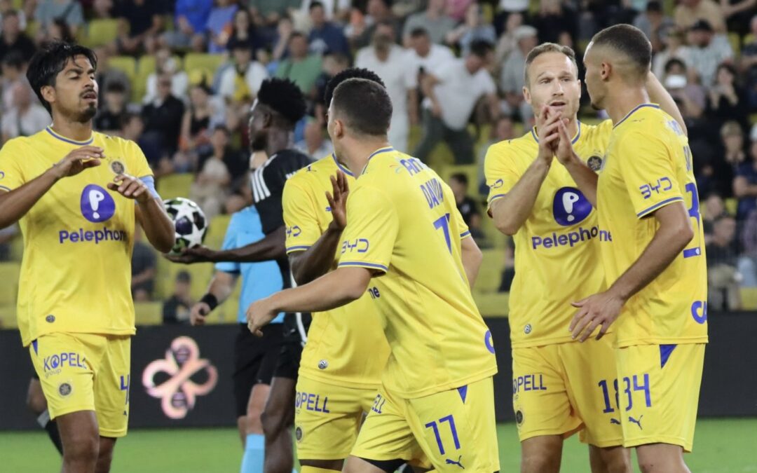 Maccabi Tel Aviv overwhelms Sheriff Tiraspol 5-0 as Abu Farchi bags brace