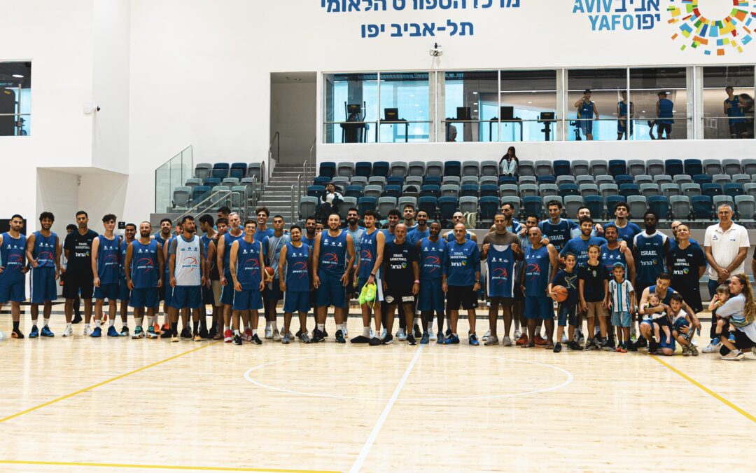 פצועי צה"ל וכוחות הביטחון המתמודדים עם פוסט טראומה התארחו באימון נבחרת ישראל