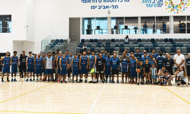 פצועי צה"ל וכוחות הביטחון המתמודדים עם פוסט טראומה התארחו באימון נבחרת ישראל