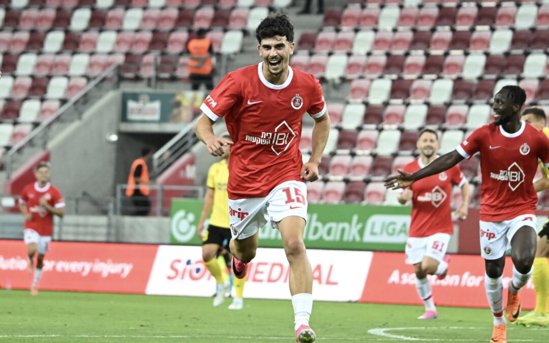 Hapoel Tel Aviv blank Katowice 2-0 in first leg third round Conferenece League qualifying