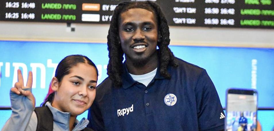 Ready to get to work: Keaton Wallace can’t wait to get going with Maccabi Tel Aviv
