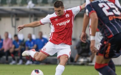 Hapoel Beer Sheva defeats Red Star 1-0 in 1st leg, 3rd round Champions League qualifying; return leg next Tuesday