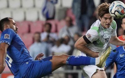 Israel falls 3-0 to Ireland in Nations League play