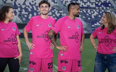 Pink October: Hapoel Tel Aviv to Wear Pink Kits for Sixth Consecutive Year as Part of Breast Cancer Awareness Month
